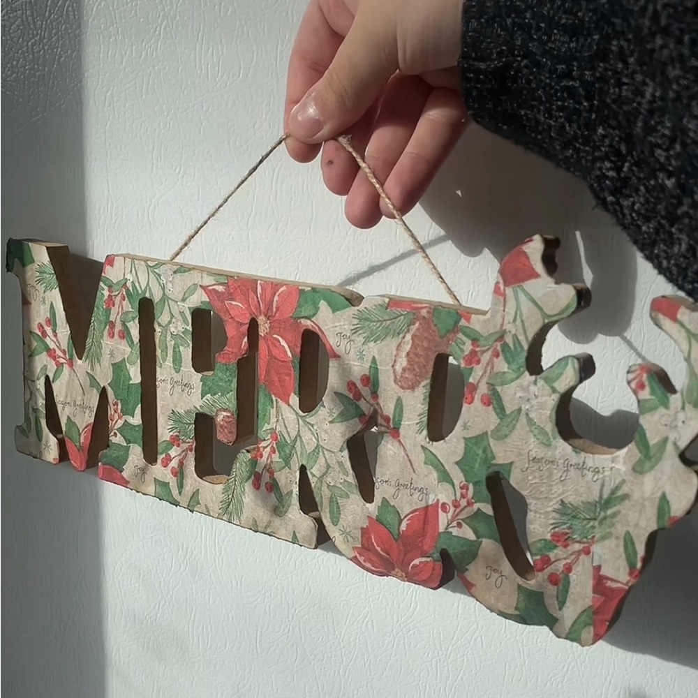 Christmas sign